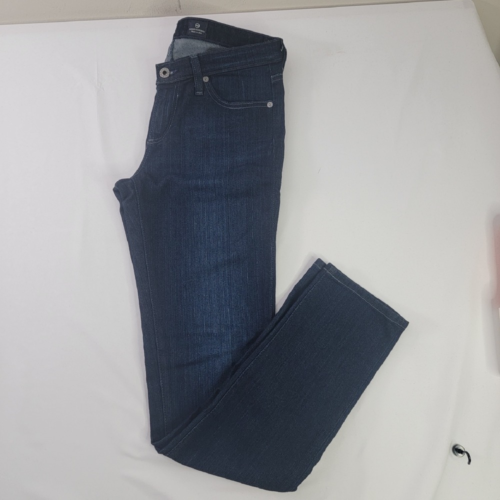 AG Adriano Goldschmied The Stilt Cigarette Leg‎ Jeans Dark Wash 28